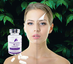 Kapsul Kolagen Vitamin C Pil L-<span class=keywords><strong>glutathione</strong></span> Melindungi Kulit 1500mg Kapsul Pemutih Kulit - Product Image 3