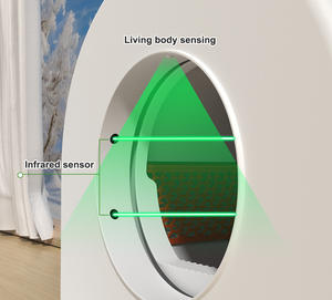 Novo Design 68L tão Grande Espaço Gato Inteligente Toalete Fácil Limpar Pequena Pegada Dupla Auto Limpeza Automática Caixa De Lixo Do Gato - Product Image 6