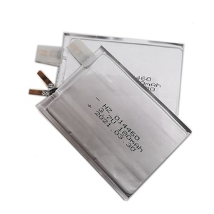 고품질 초박형 IC 카드 배터리 014460 3.7V <span class=keywords><strong>180mAh</strong></span> 충전식 초박형 리포 배터리 CE - Product Image 1