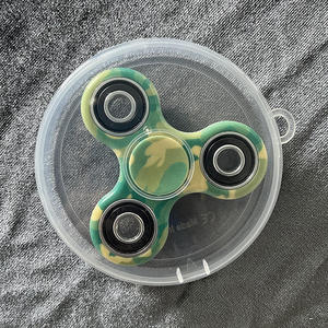 Spinner Antiestrés con Diseño de Camuflaje, Agarre de Tres Dedos, Ideal para Mercados Nocturnos y Vendedores Ambulantes, Recubrimiento de Color Único - Product Image 5