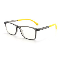 Monturas de Gafas para Niños TR90 Ultraligeras, Coloridas, con Protección Contra Luz Azul, Gafas Ópticas Seguras y Duraderas para Estudiantes, Lectura y Computadora