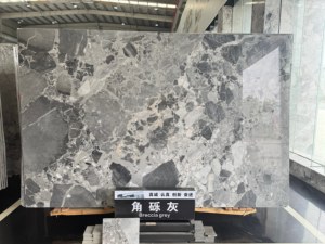 Matériau en marbre gris adapté aux hôtels cinq étoiles, résidences, escaliers, personnalisation sur mesure, marbre gris Panda chinois - Product Image 2