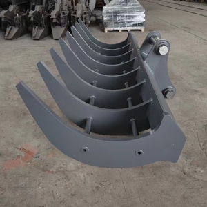 Prix d'usine : Accessoires d'excavatrice – Déchiqueteur de racines d'arbres, Brise-terre, Râteau pour excavatrices SK235, largeur 1,5 m et 1,8 m - Product Image 4