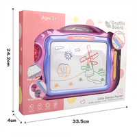 Populaire en gros enfants mignon Animal coloré planche à dessin magnétique Table jouets bébé Science éducation bureau peinture jouets