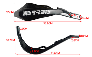 Xe Máy off-road phụ kiện kính chắn gió lan can màu Windproof tay bảo vệ cho bãi biển xe cơ thể Hệ thống sửa đổi - Product Image 4