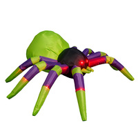 Module de simulation biomorphe professionnel ODM, habitat gonflable lumineux de style arachnide pour le branding spatial