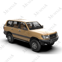 MusixiA Nouveau Design Pièces de Véhicules Tout-Terrain 4x4 Vente en Gros Pare-chocs Avant en Acier pour Toyota Land Cruiser LC100