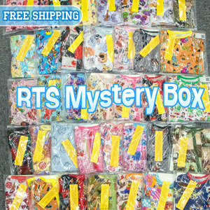 Pigiama da donna in bambù Weiwei all'ingrosso con fiore e fiocco, pigiama coordinato in tessuto di bambù con stampa ROSA, pigiama coordinato per la famiglia, Mystery Box in bambù - Product Image 1