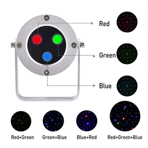 Nouveau <span class=keywords><strong>projecteur</strong></span> d'étoiles skye de lumière laser de jardin de Noël lancé en décoration de vacances de fête de maison de couleur rouge vert bleu - Product Image 1