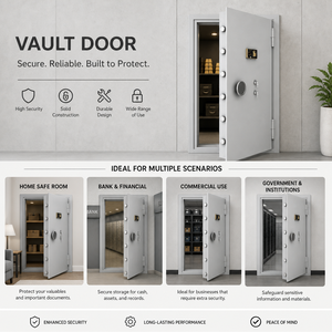 Porte de <span class=keywords><strong>coffre</strong></span>-<span class=keywords><strong>fort</strong></span> sur mesure avec charnières renforcées et conception anti-effraction pour archives universitaires et bureaux de <span class=keywords><strong>poste</strong></span> - Product Image 5