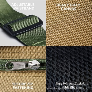 Sac banane multifonctionnel en PVC pour <span class=keywords><strong>outils</strong></span> de jardinage et de réparation, pour électriciens, avec <span class=keywords><strong>ceinture</strong></span> ajustable - Product Image 2
