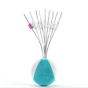 อ่าวฮู ซิลิโคนสปอตเต็ดสเปซบีนส์ ขนาด 25 ชิ้น อุปกรณ์ตกปลาแบบไร้เงา สำหรับใช้ในทะเลสาบ - Product Image 5