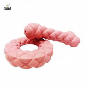 Giocattolo da masticare per cani rosa gomma naturale riciclabile produttore Designer giocattoli per cani da compagnia giocattoli da masticare per ossa - Product Image 2