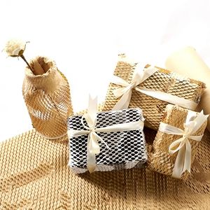 Rouleaux de papier protecteur alvéolé recyclable, facile à utiliser, papier d'emballage alvéolé kraft <span class=keywords><strong>pour</strong></span> déménagement et emballage - Product Image 6