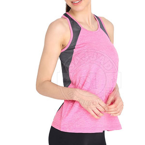 Respirant Active Wear Femmes Débardeur Gym Fitness Porter Élégant Femmes Débardeurs Au Meilleur Prix - Product Image 3