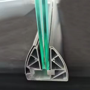 HDSAFE-Clôture en verre pour villa, hôtel, extérieur, garde-corps en verre, barrière de balcon, profilé de garde-corps en U en aluminium noir - Product Image 5