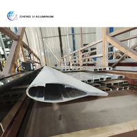 Mât de bateau en aluminium sur mesure, profilé haute résistance pour voilier, avec services d'extrusion CNC
