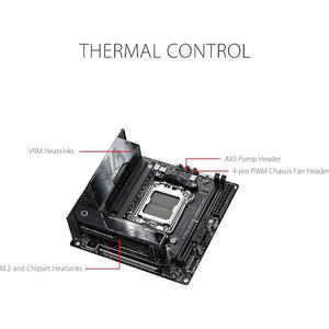 ROG Strix X670E-I เมนบอร์ดเกม WIFI ช่องเสียบ6E <span class=keywords><strong>AM5</strong></span> LGA 1718 <span class=keywords><strong>Mini</strong></span>-<span class=keywords><strong>ITX</strong></span> - Product Image 3