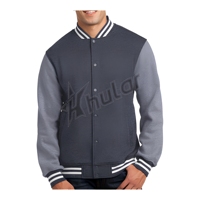 Veste de style streetwear pour homme avec coque en polyester/coton, broderie hivernale, logo personnalisé, design sur mesure, prête à être expédiée