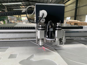 Kumaş bez 2516 tekstil kesme makinesi giysi için DK CNC dijital masaüstü kesici kesme makinesi - Product Image 6