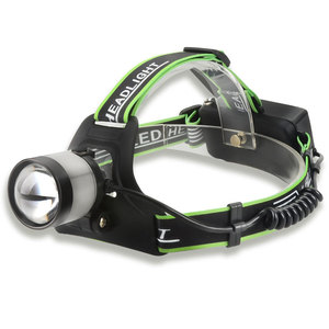 ไฟหน้าแบบ LED ชาร์จไฟได้ ชาร์จผ่าน USB ปรับโฟกัสได้ ความสว่างสูง สำหรับไฟตกปลากลางแจ้ง - Product Image 3
