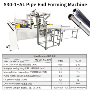 STM S30-1 + AL ống giảm máy ống mở rộng máy nhôm ống cuối hình thành máy - Product Image 4