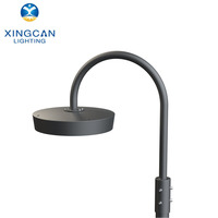 Lampadaire LED rond à haute luminosité 50W 100W, luminaires pour places publiques, montage suspendu, extérieur, IP65, lampadaire de jardin