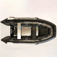 Sert gövde şişme kaburga tekne Barca Gonfiabile fiberglas Schlauchboot Mit Aluboden Pvc Hypalon şişme bot balıkçılık için