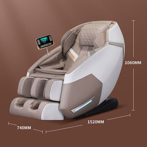 Poltrona Massaggiante Professionale 4D a Gravità Zero <span class=keywords><strong>con</strong></span> Controllo Vocale AI, Binario SL, Reclinabile Elettrica di Lusso per <span class=keywords><strong>Centro</strong></span> <span class=keywords><strong>Benessere</strong></span> - Product Image 5