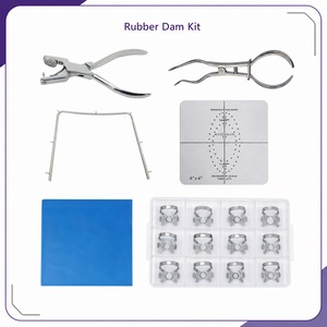 Kit de barrage dentaire manuel réutilisable de précision – Conçu pour une pose précise des trous et une isolation sécurisée pour tous les types de dents, certifié CE - Product Image 6