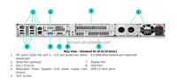 Hpe Proliant Dl20 Gen11 Intel Xeon E-2400 Série E-2434 3.4GHZ Pcie Riser Odm Rackmount 1u Serveur