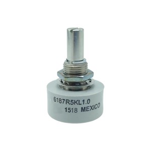 โพเทนชิโอมิเตอร์แบบหมุนพลาสติกนำไฟฟ้าแบบเส้นตรง 6187R5KL1.0LF 6187R10KL1.0LF 5K/10K 1W 360 องศา °   เซ็นเซอร์ตำแหน่งการหมุนแบบต่อเนื่อง - Product Image 1
