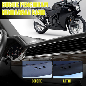 Rayhong, restaurador de moldura de plástico de potencia negra, tablero de salpicadero de coche, restaurador de cubierta de motor, panel de instrumentos, agente de restauración de carrocería de plástico - Product Image 2