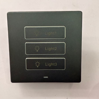 Interruttore a Muro Intelligente LANBON L10R, Interruttore a 3 Vie per Illuminazione, Compatibile con Tuya Zigbee e Alexa
