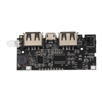 Module de batterie externe DIY avec double USB et affichage numérique - Carte de chargeur de batterie au lithium 18650 pour alimentation mobile