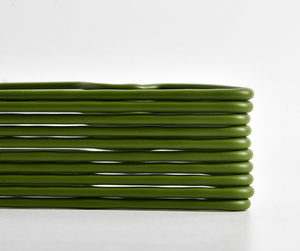 29cm resina antideslizante niños bebé PVC perchas de metal - Product Image 6