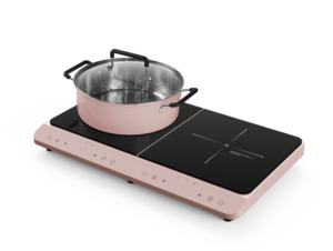 Placa de inducción eléctrica doble de 3500W, cocina de inducción de cerámica de <span class=keywords><strong>2</strong></span> quemadores, Cocina de Inducción portátil de aparato de cocina para cocinar - Product Image 3