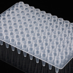 แผ่นเพลทสำหรับทำ PCR แบบ 96 หลุม Kangzhijia แบบก้นแหลม ก้นกลม ก้นลึก สำหรับการเก็บตัวอย่างในห้องปฏิบัติการ - Product Image 1