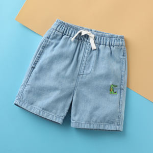 Vente en gros de pantalons amples en jean bleu foncé et bleu clair pour hommes et garçons - Product Image 4