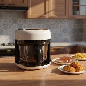 <span class=keywords><strong>Friteuse</strong></span> <span class=keywords><strong>à</strong></span> air <span class=keywords><strong>électrique</strong></span> <span class=keywords><strong>à</strong></span> commande tactile, cuisson rapide, saine, sans huile, pour la maison - Product Image 1
