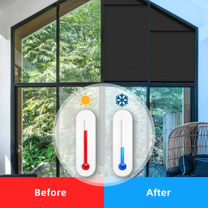 Tende a Nido d'Ape Triangolari dal Design Moderno per Finestre ad Arco con Tende Cellulari Irregolari Motorizzate per <span class=keywords><strong>Mansarda</strong></span> - Product Image 6