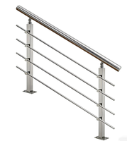 Nouvel Arrivage – Système de Balustrade de Terrasse Extérieure en Acier Inoxydable 304/316, Montage sur le Haut, Anti-Rouille