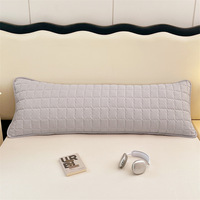 Housse de coussin matelassée en gaze double couche Kapok Cloud-Feel, motif floral épaissi, 15m x 18m