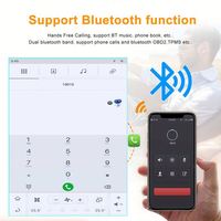 Reproductor de coche universal Android 2 Din con Radio Android Radio de coche reproductores Mp3/MP4 para Toyota HIGHLANDER/KLUGER 2007-2014