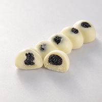 OEM al por mayor: Barras sólidas de yogur, chocolate blanco y arándanos, en forma de barra, con fruta deshidratada a granel, directamente de fábrica.