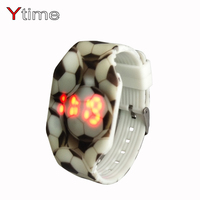 Reloj digital de silicona para niños, pulsera de hora con diseño de gelatina, diseño barato