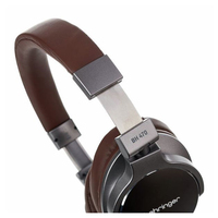 Casque de monitoring de studio Behringer BH 470, équipement musical pour système PA, casque filaire fermé supra-auriculaire pour l'enregistrement