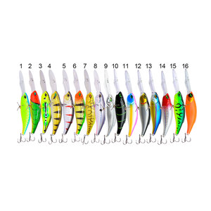 Esca da Traina 17g 130mm, Esca Artificiale Rigida Tipo <span class=keywords><strong>Minnow</strong></span>, Attrezzatura da Pesca, <span class=keywords><strong>Minnow</strong></span> con Lingua Lunga <span class=keywords><strong>per</strong></span> Pesca al Bass - Product Image 2