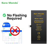 Batterie de diagnostic OEM Kara Manda pour iPhone Series, 100 % de santé de la batterie, 0 cycle, pour iPhone 12, 13, 14, 15 Pro Max