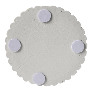 Vaso Cilindrico in Ceramica 3D Texturizzato, Vaso Scultoreo Verticale a Più Livelli per Soggiorno e Arredamento Casa - Product Image 5